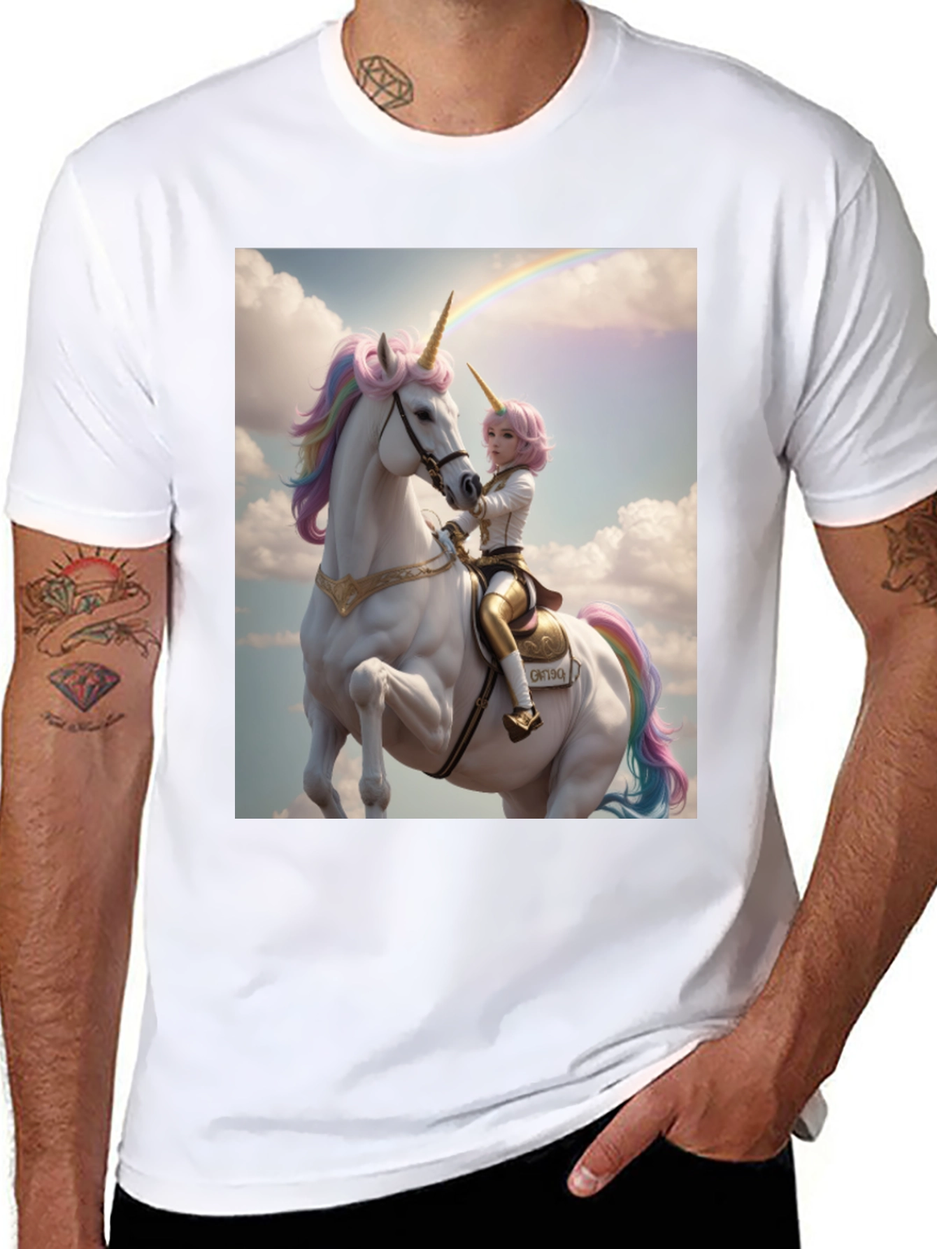 Unicorn & Rider Graphic Tee