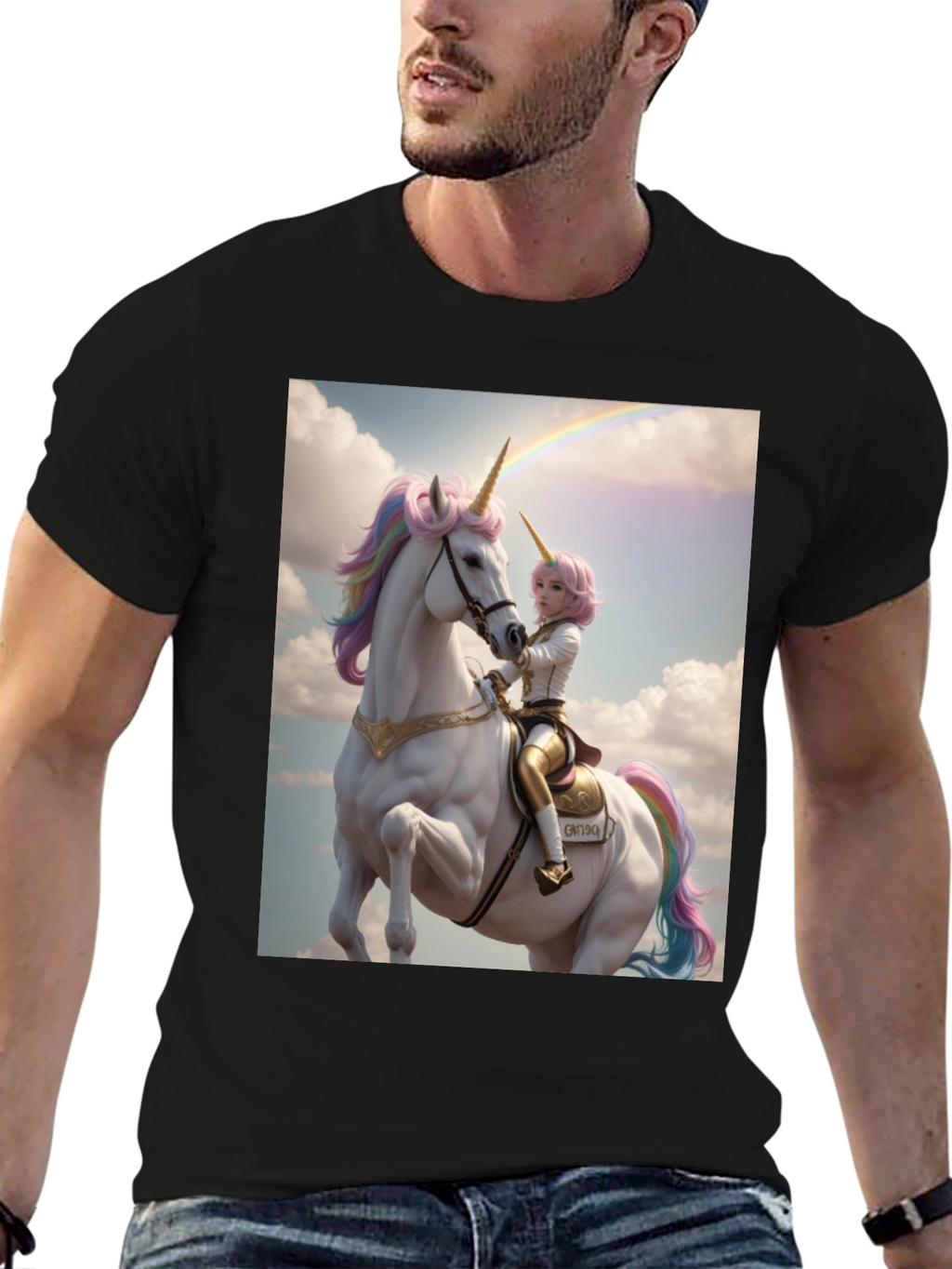 Unicorn & Rider Graphic Tee