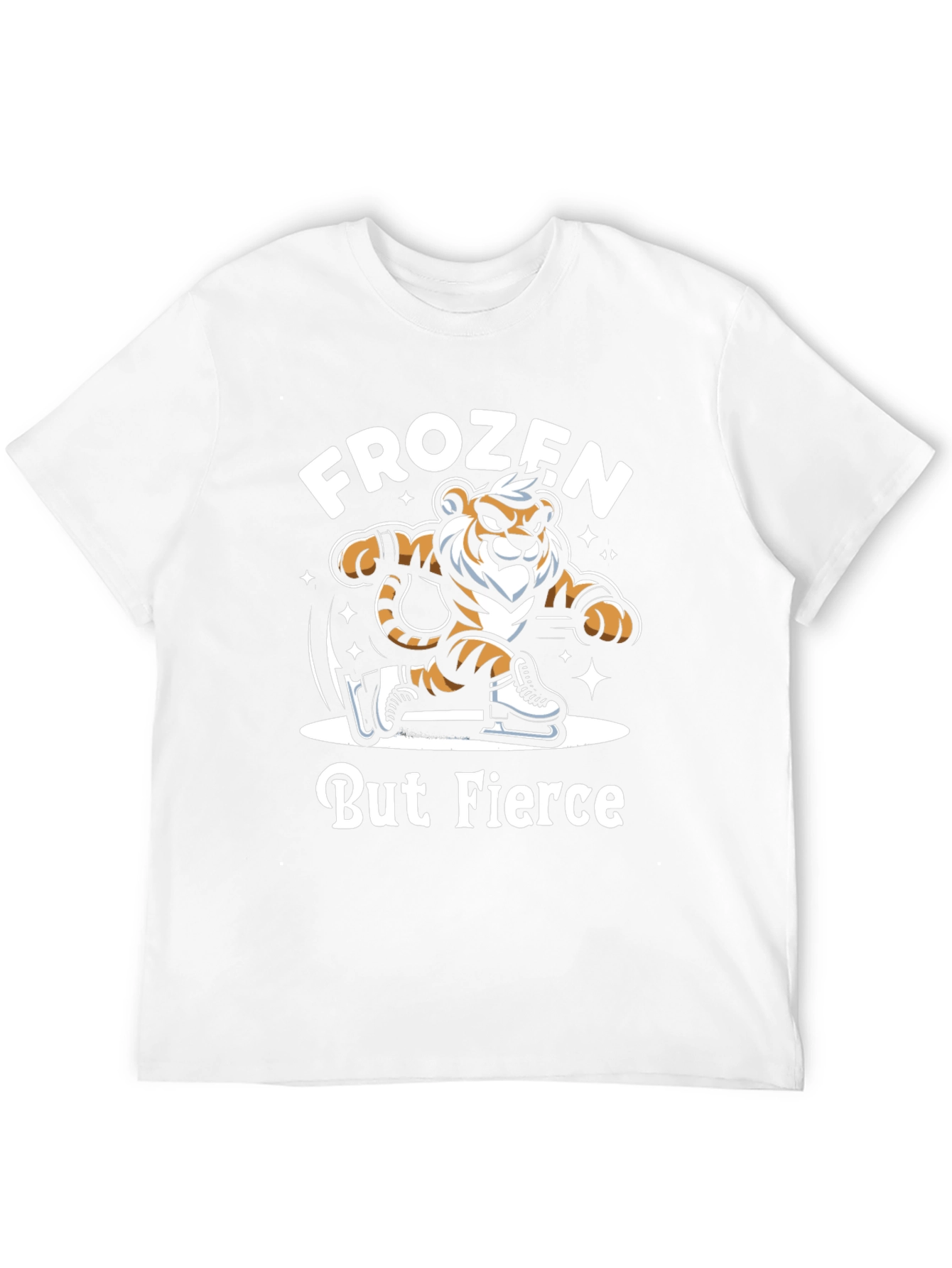 Frozen But Fierce Tiger Graphic Tee