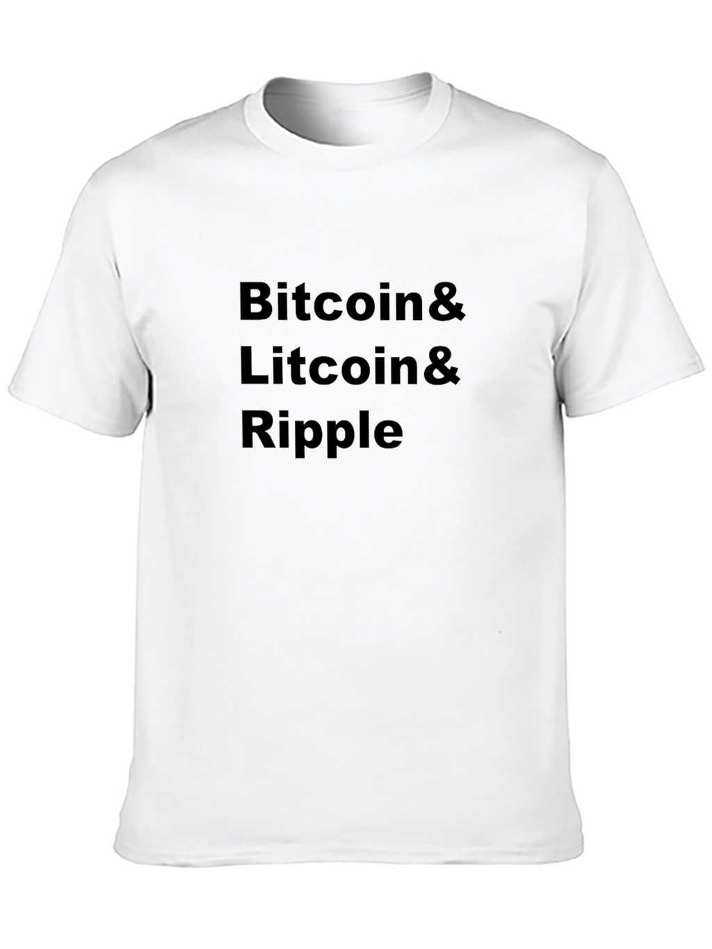 Bitcoin Litecoin Ripple Crypto T-Shirt