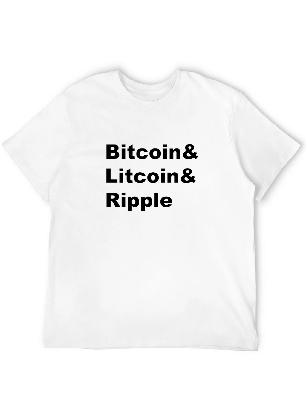 Bitcoin Litecoin Ripple Crypto T-Shirt