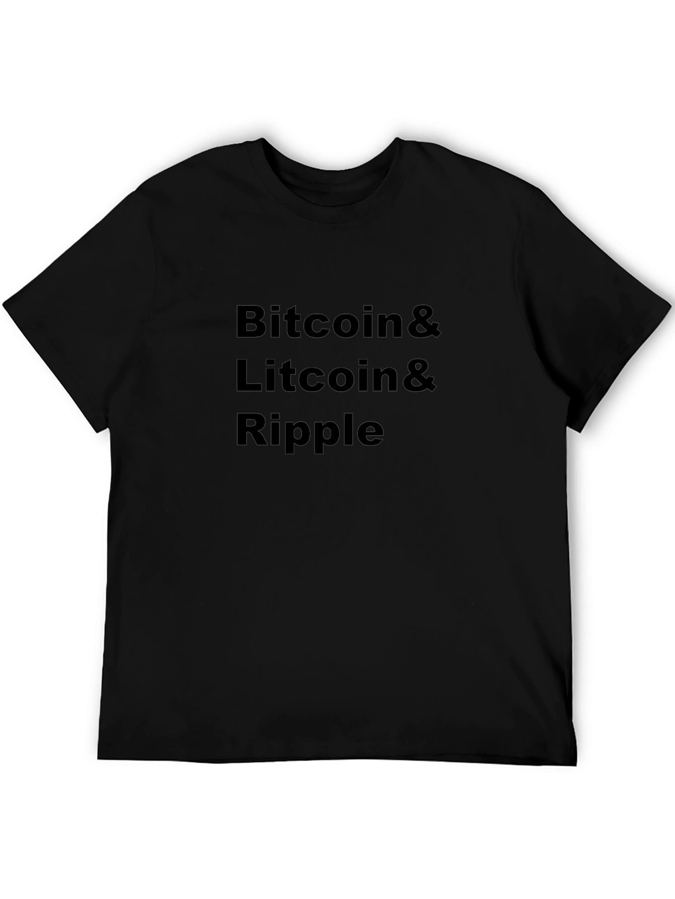 Bitcoin Litecoin Ripple Crypto T-Shirt