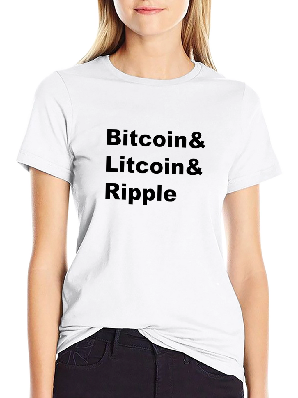 Bitcoin Litecoin Ripple Crypto T-Shirt