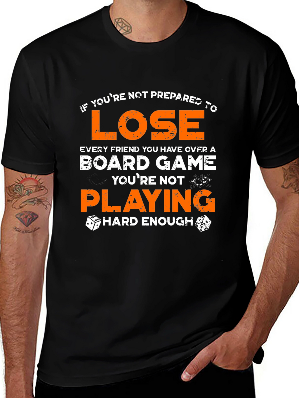 Board Game T-Shirt: Lose With Style!