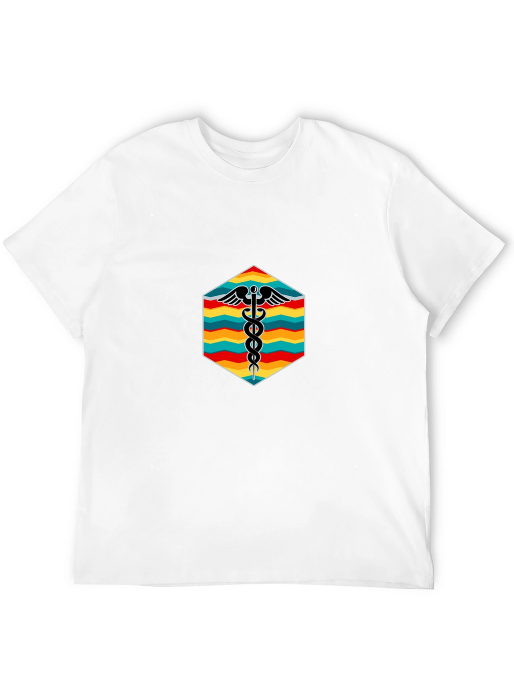 Retro Medical Caduceus T-Shirt
