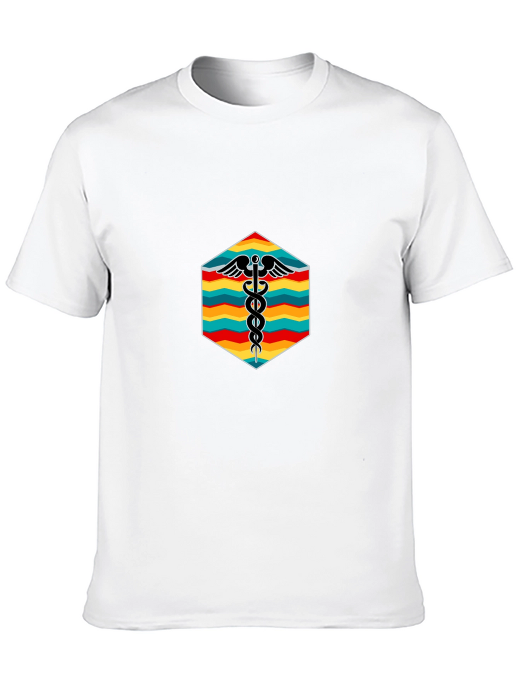 Retro Medical Caduceus T-Shirt