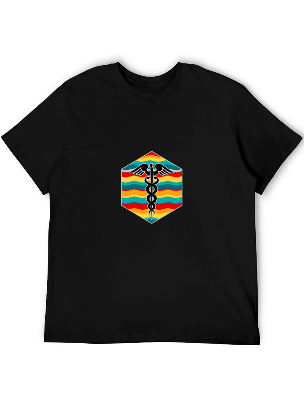 Retro Medical Caduceus T-Shirt
