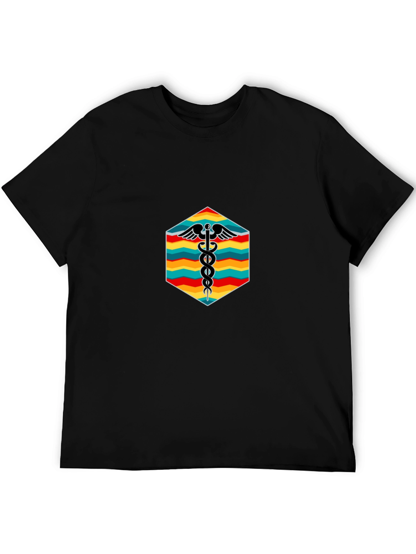 Retro Medical Caduceus T-Shirt