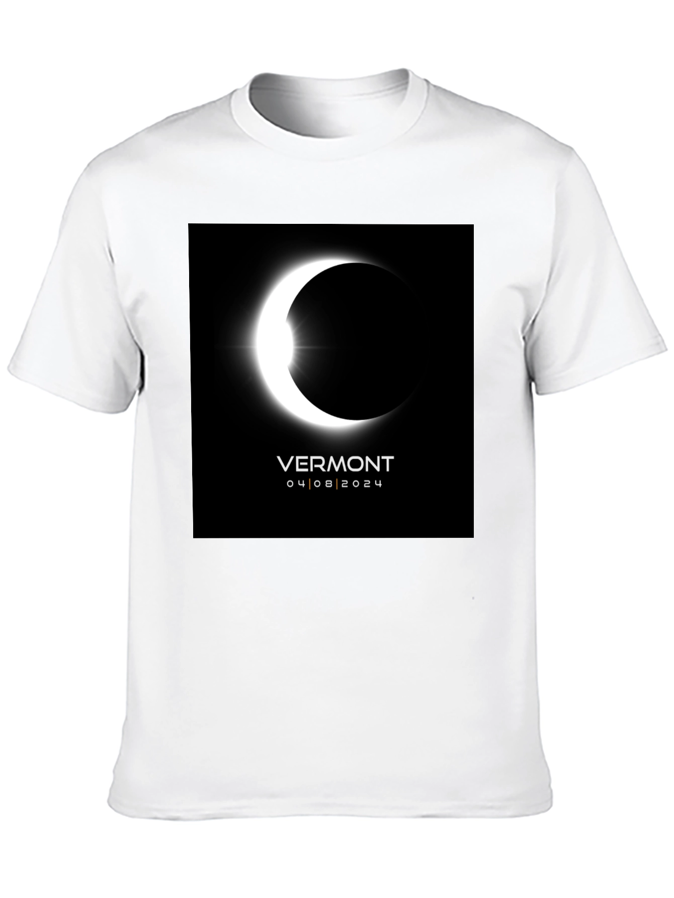 Vermont Eclipse 2024 T-Shirt - Total Solar Eclipse Souvenir