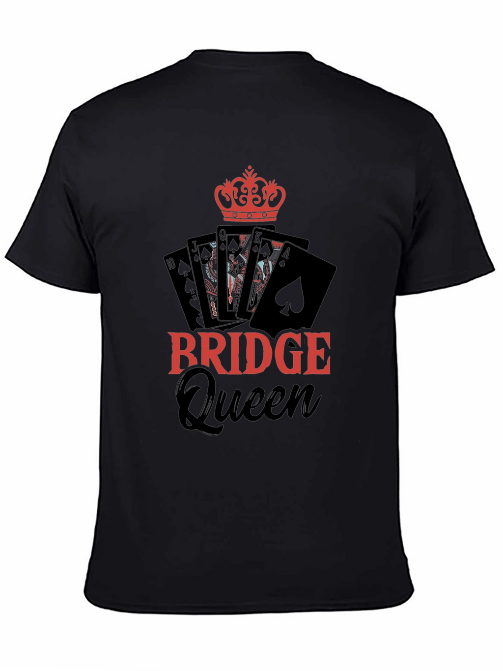 Bridge Queen T-Shirt - Card Game Apparel