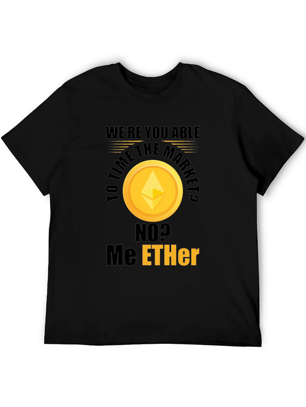 Crypto Enthusiast Ethereum T-Shirt