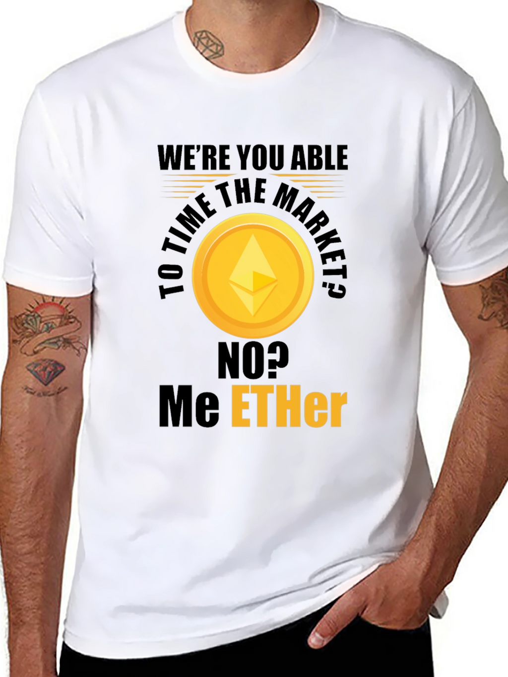 Crypto Enthusiast Ethereum T-Shirt