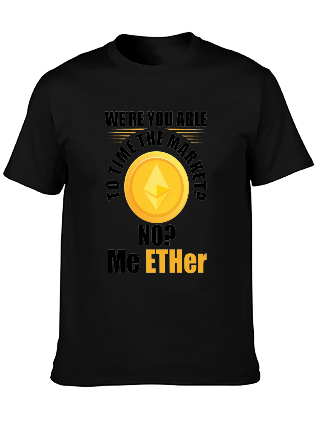 Crypto Enthusiast Ethereum T-Shirt