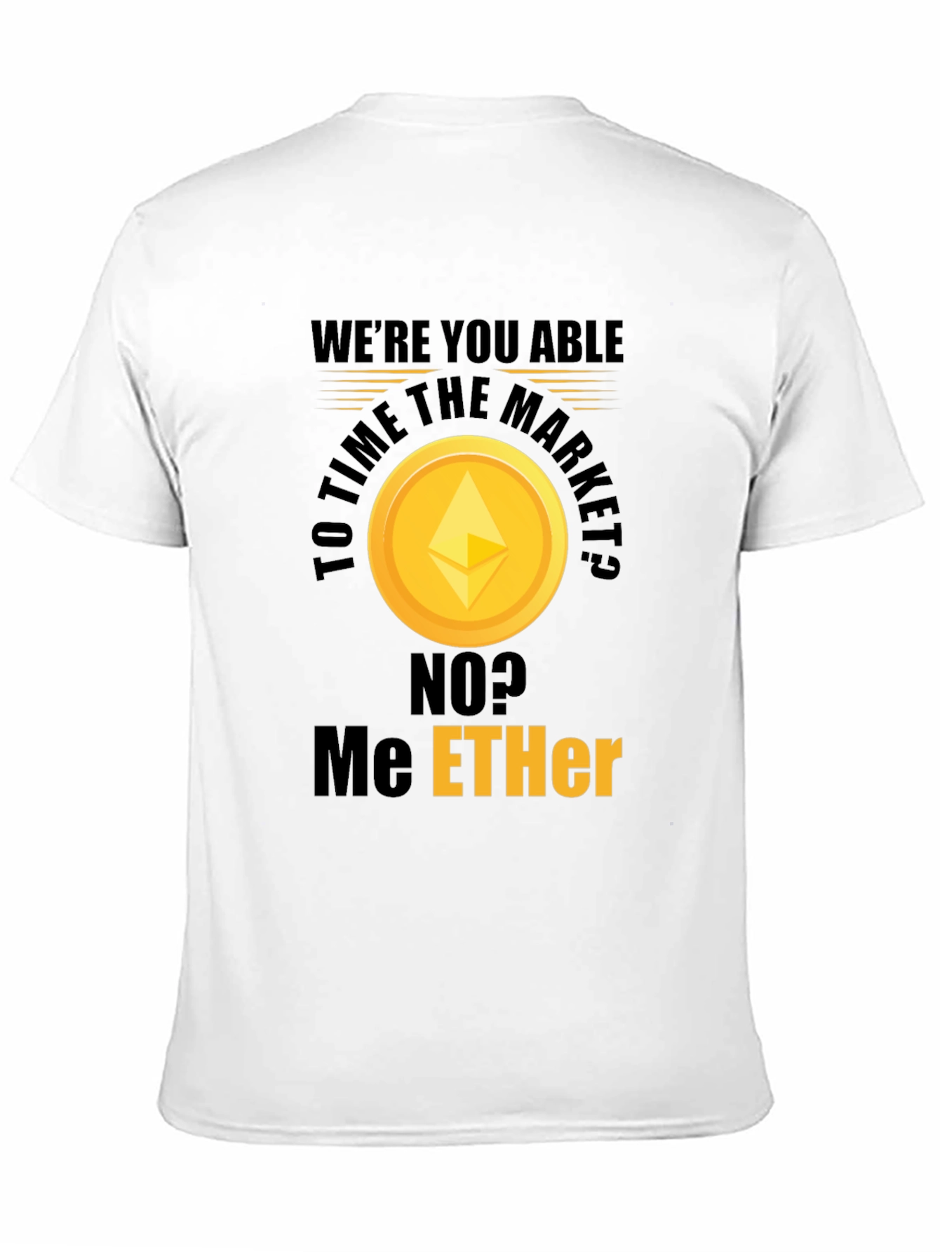 Crypto Enthusiast Ethereum T-Shirt