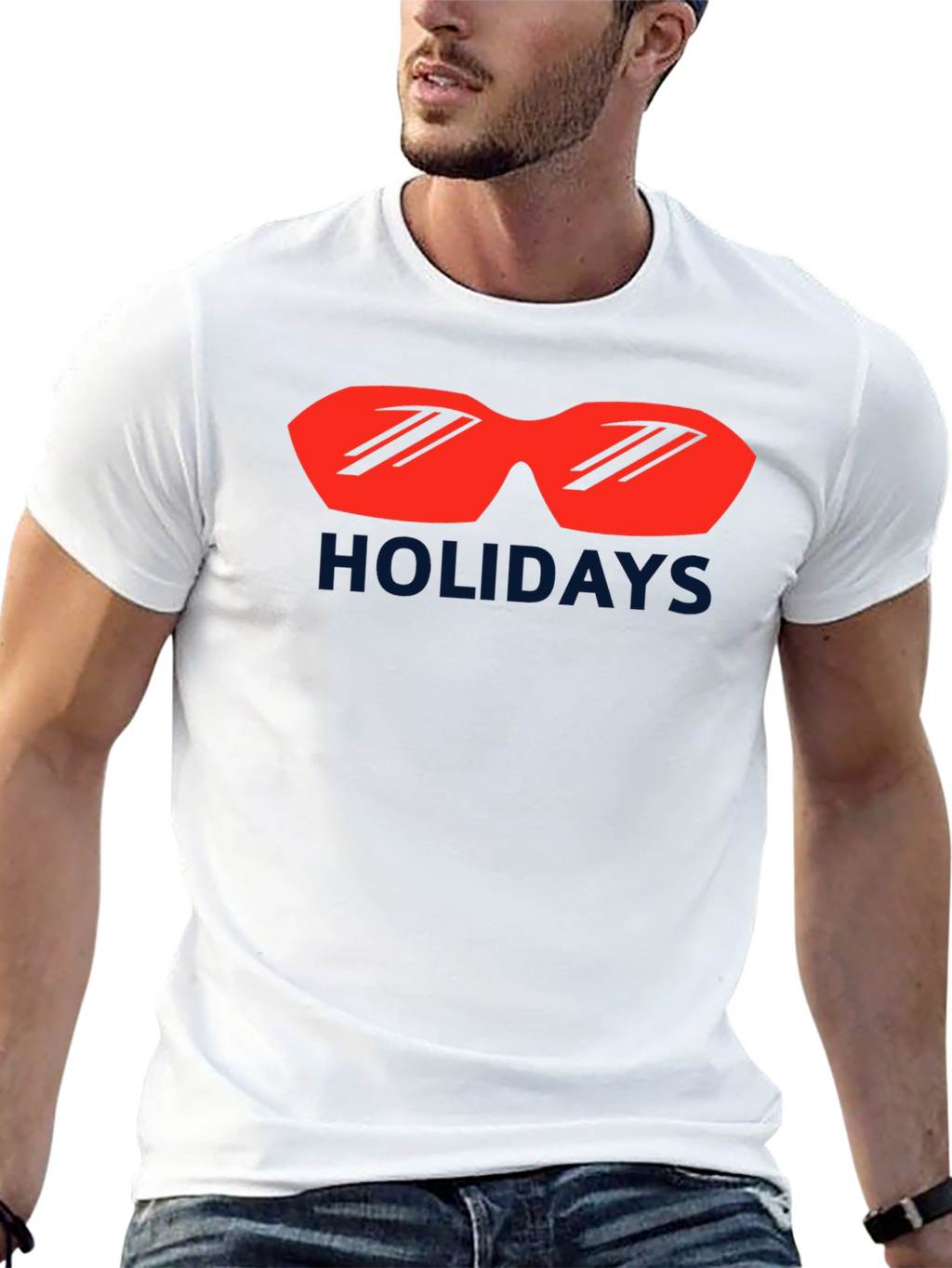 Holidays Sunglasses T-Shirt - Cool Summer Vibes