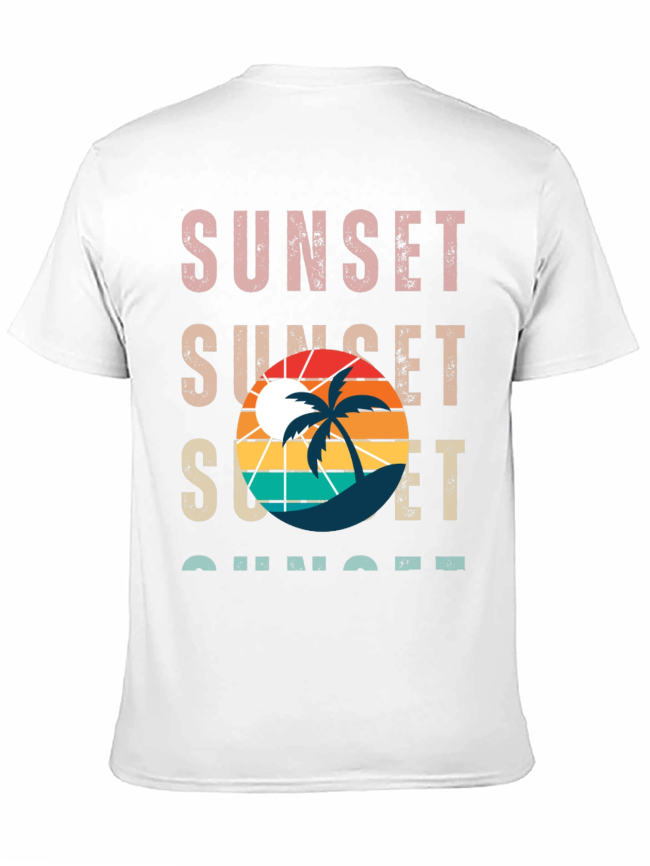Sunset Palm Tree T-Shirt