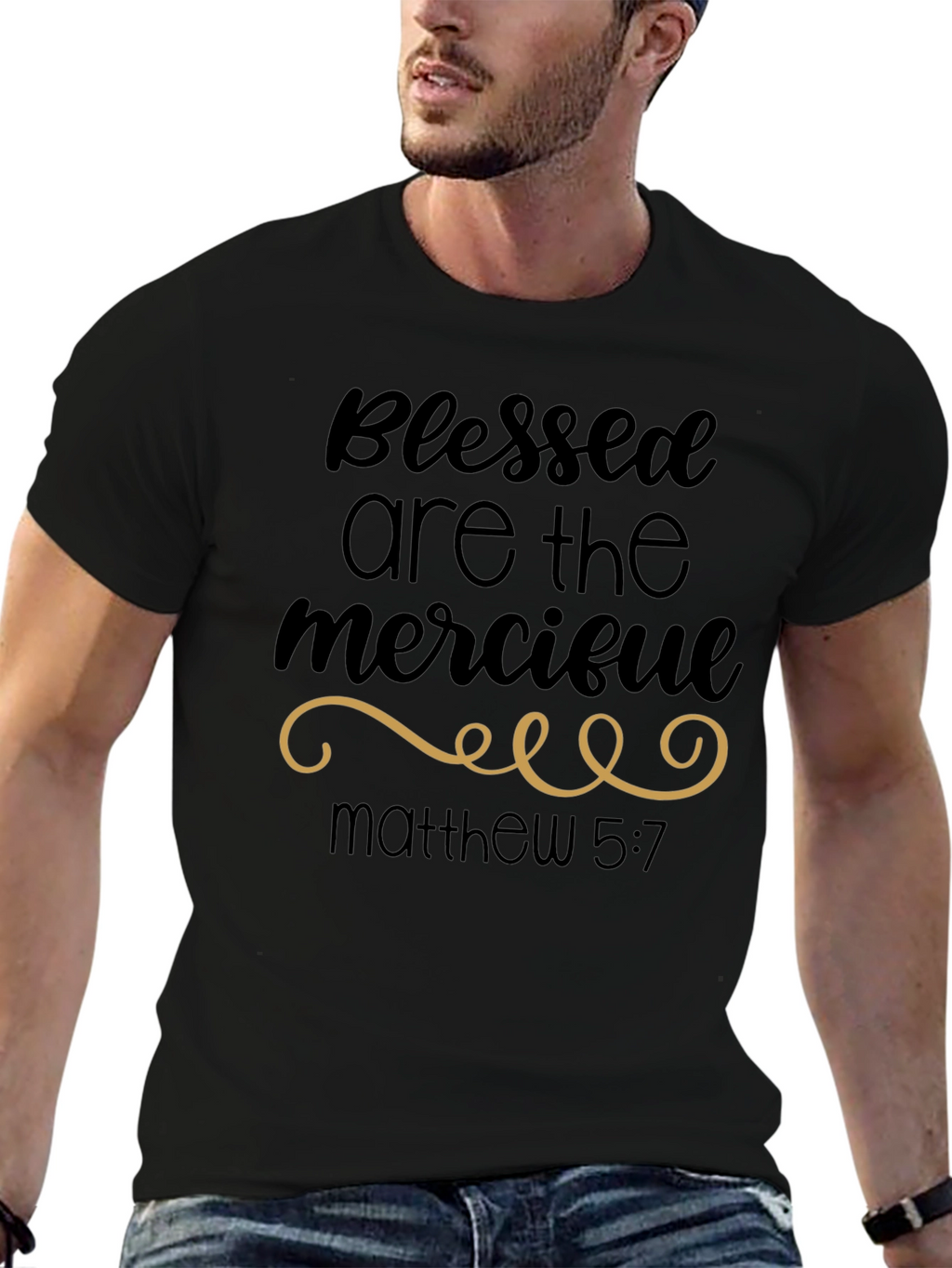 Blessed Are the Merciful T-Shirt - Matthew 5:7