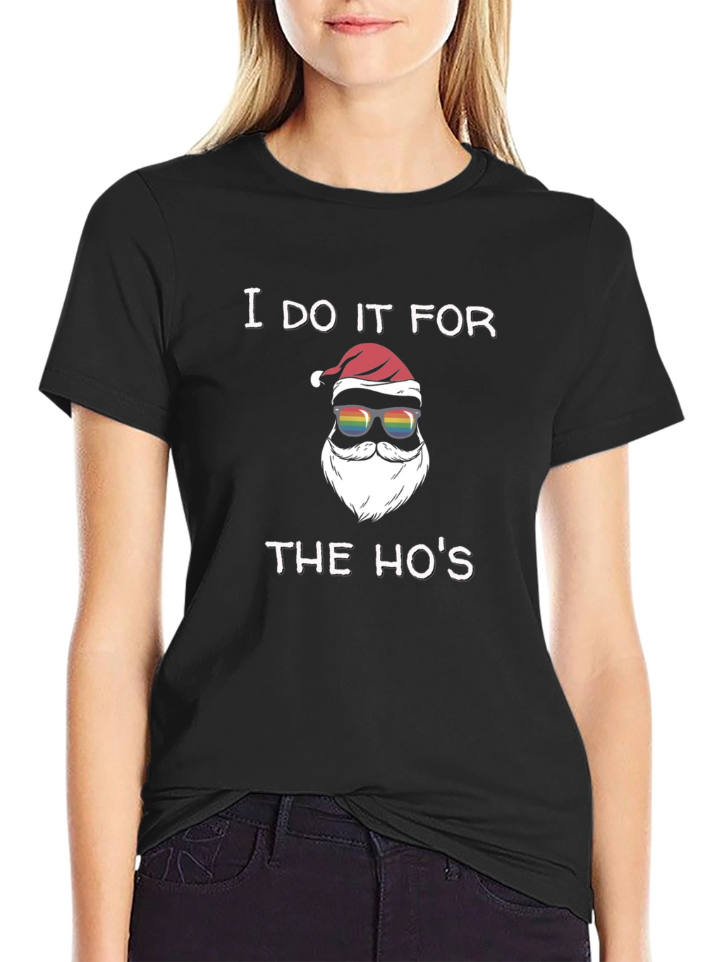 I Do It For The Hos Santa T-Shirt