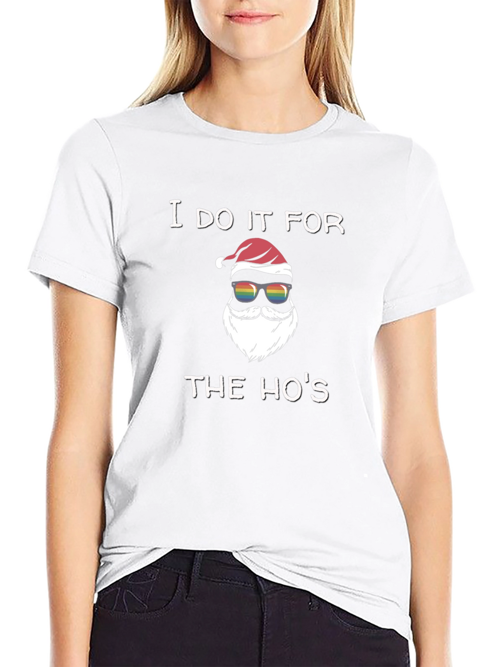 I Do It For The Hos Santa T-Shirt
