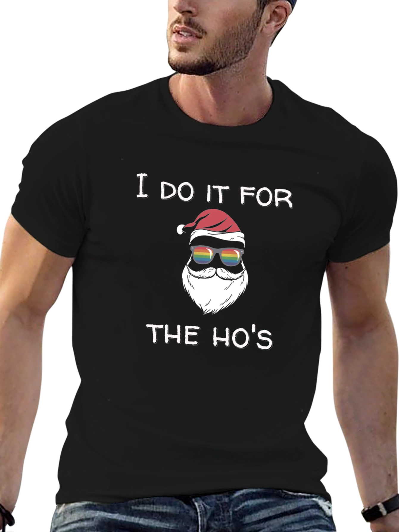 I Do It For The Hos Santa T-Shirt