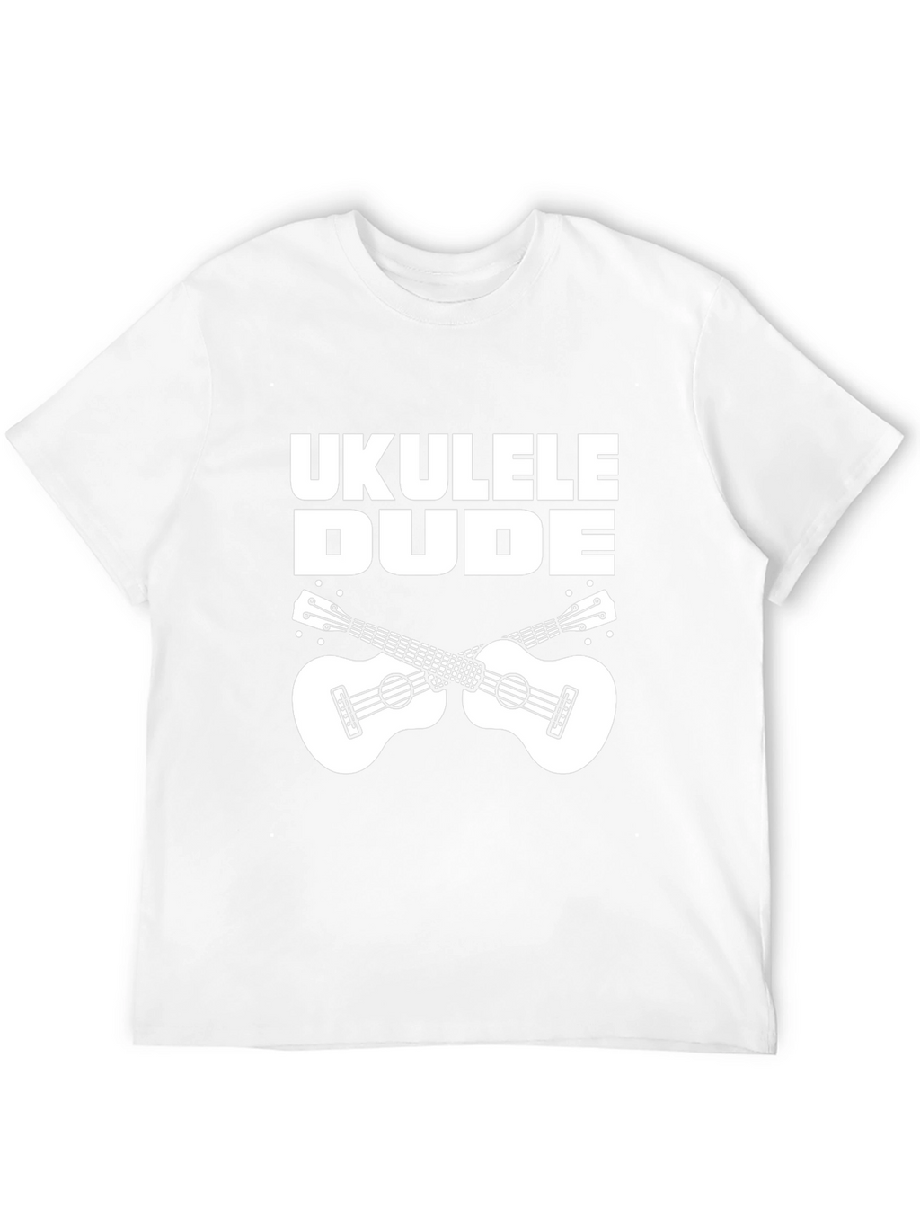Ukulele Dude Black Graphic Tee Shirt