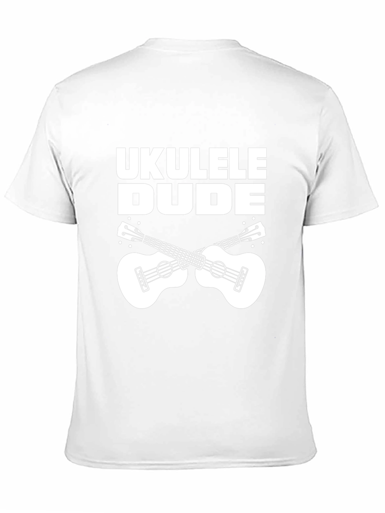 Ukulele Dude Black Graphic Tee Shirt