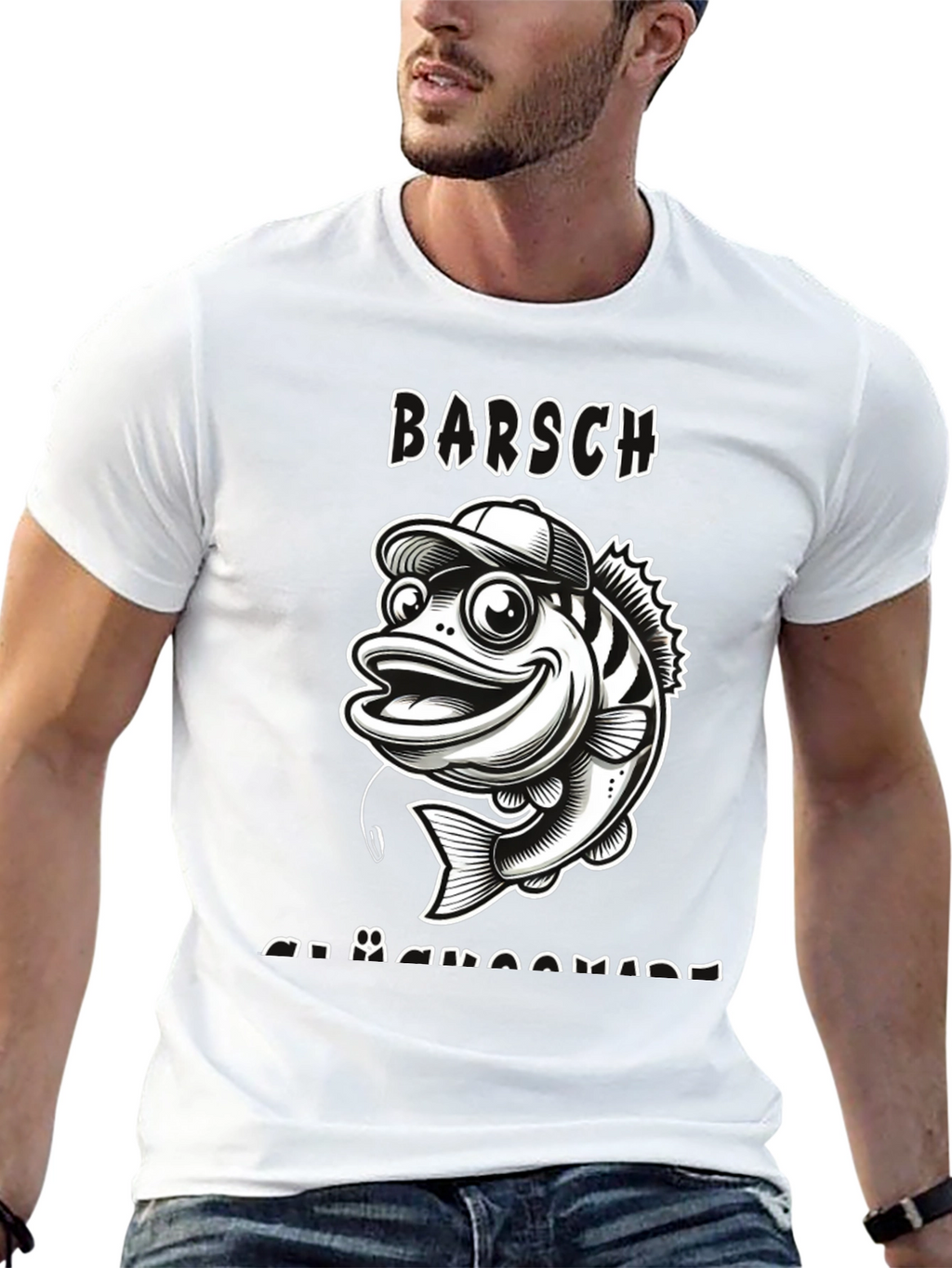 Funny Fish T-Shirt - Barsch Design