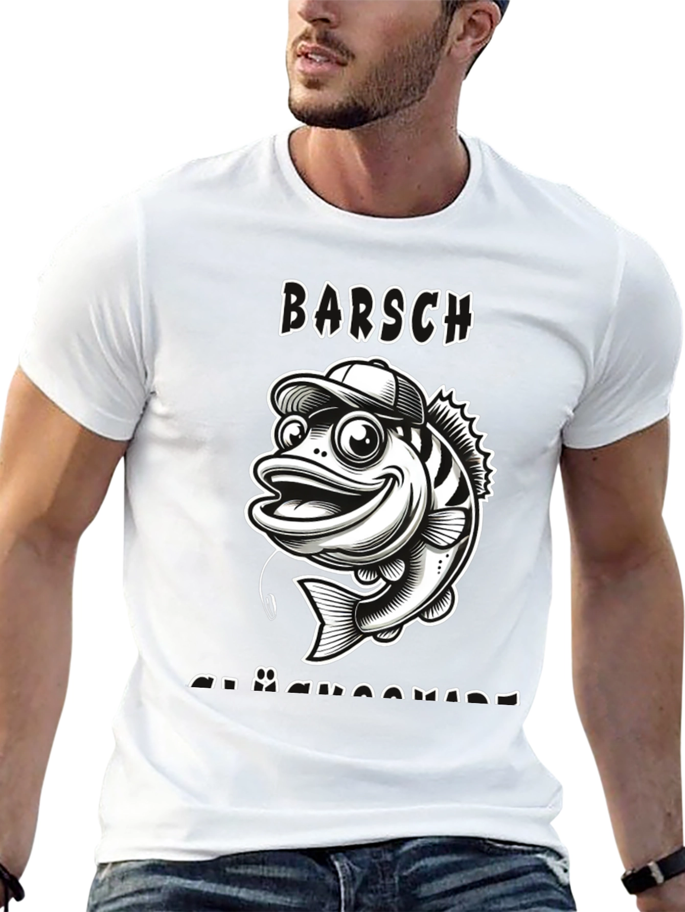 Funny Fish T-Shirt - Barsch Design
