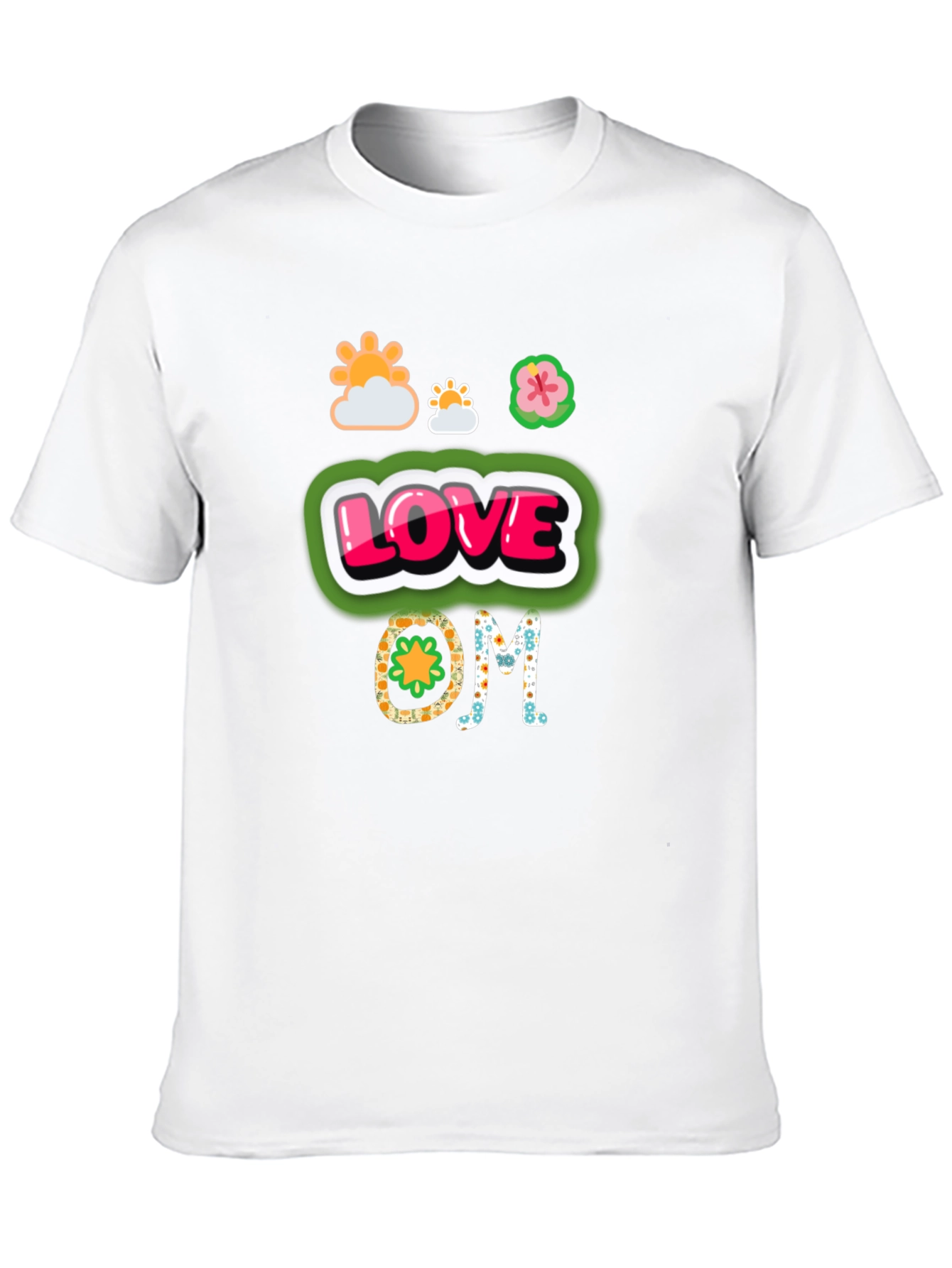 Love OM Graphic Tee - Black