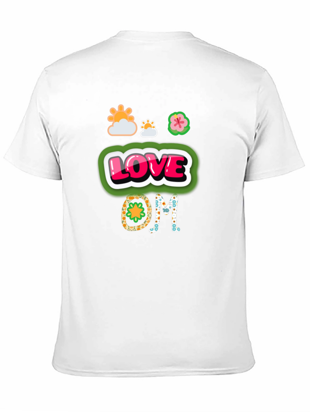 Love OM Graphic Tee - Black