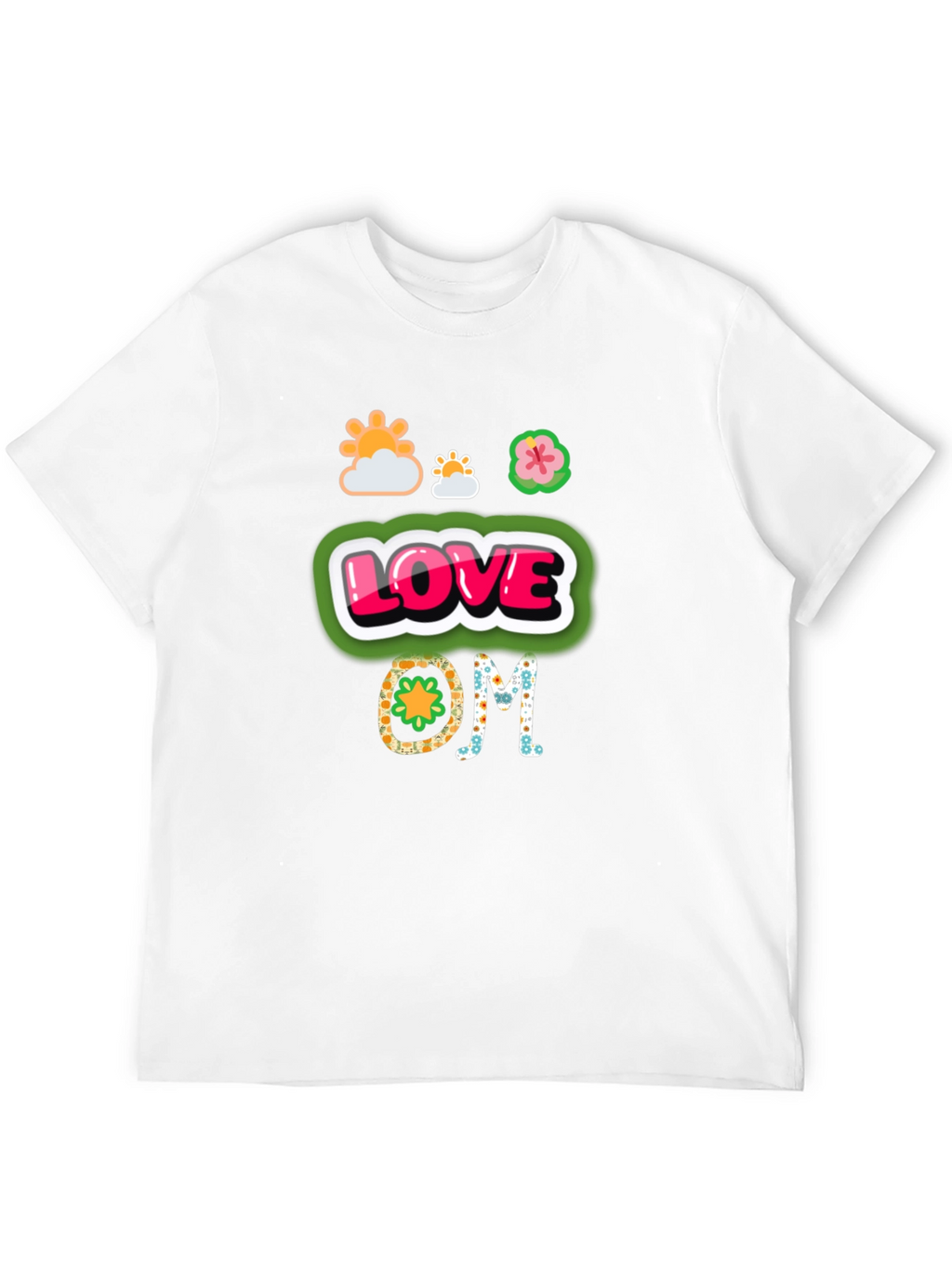 Love OM Graphic Tee - Black