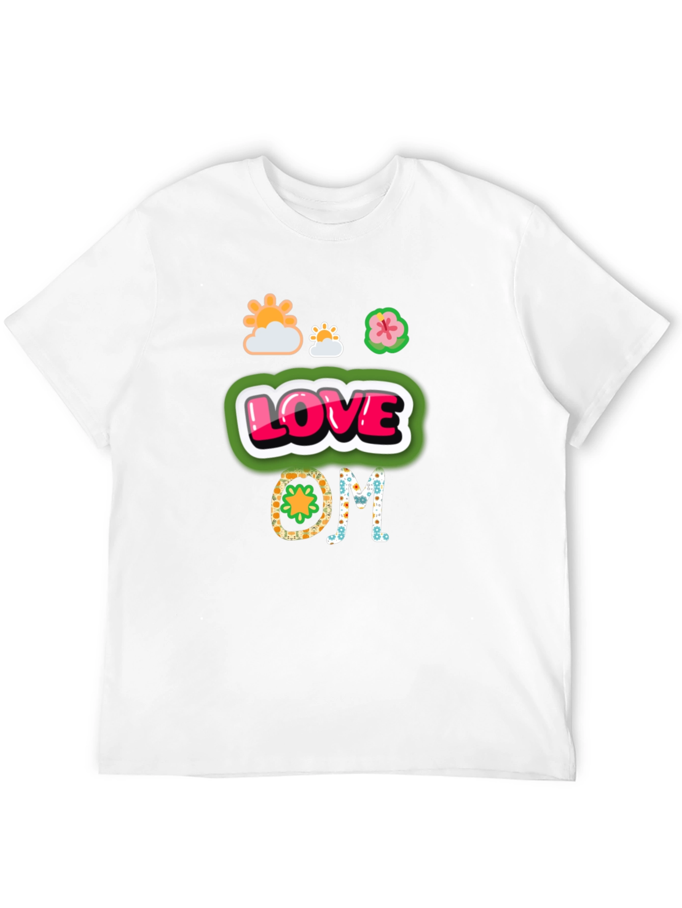 Love OM Graphic Tee - Black