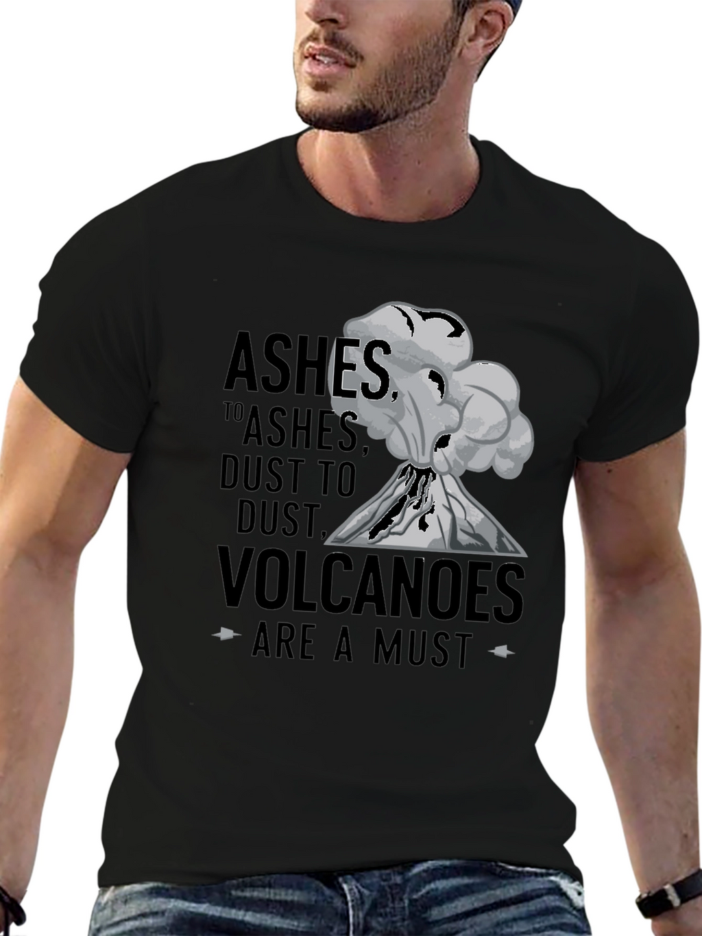 Ashes To Ashes Volcano T-Shirt