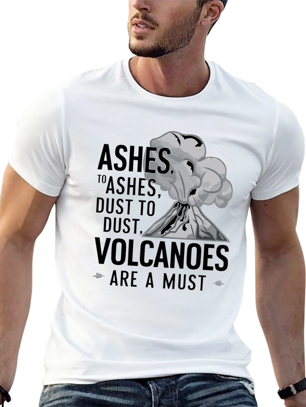 Ashes To Ashes Volcano T-Shirt