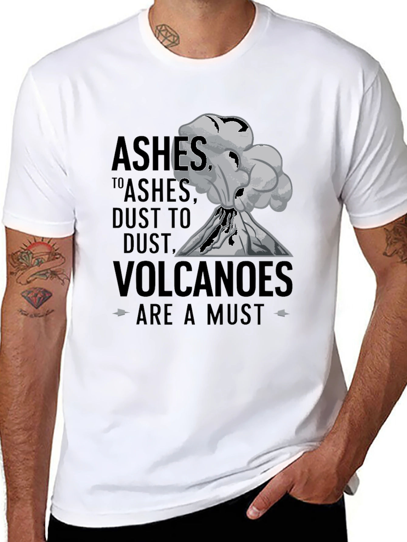 Ashes To Ashes Volcano T-Shirt