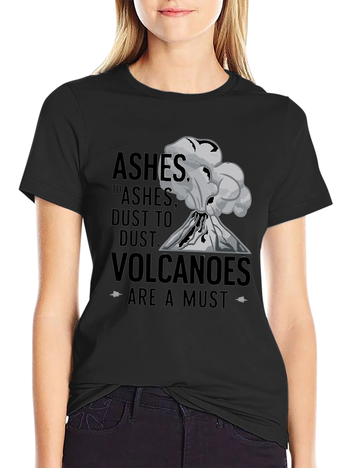 Ashes To Ashes Volcano T-Shirt