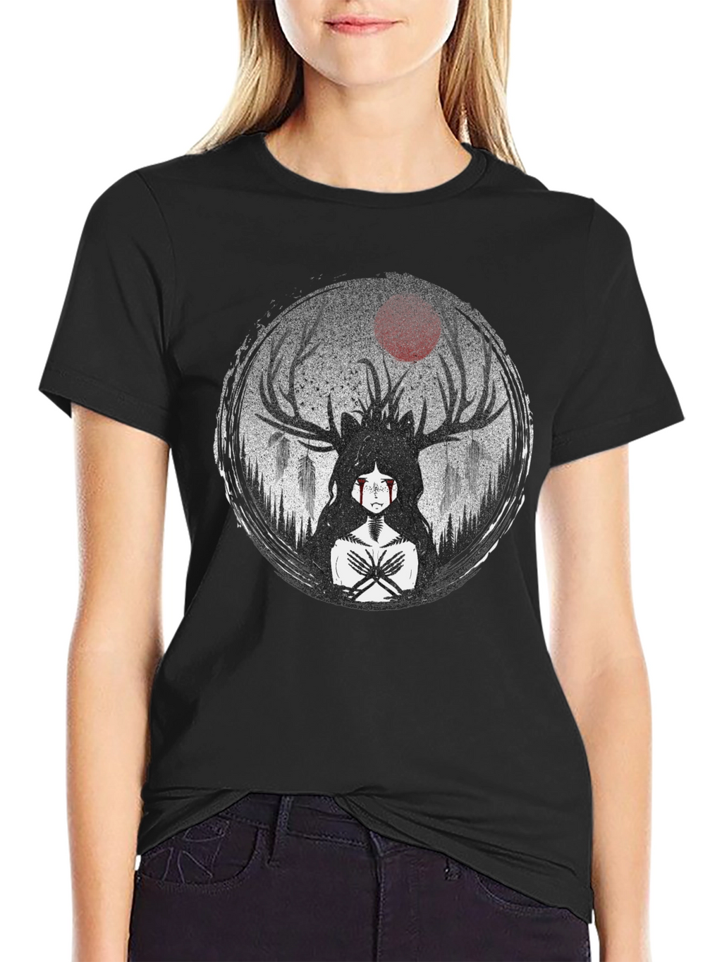 Creepy Forest Spirit T-Shirt