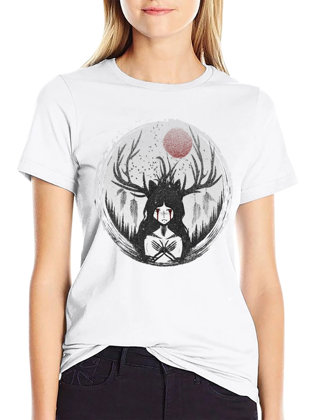 Creepy Forest Spirit T-Shirt