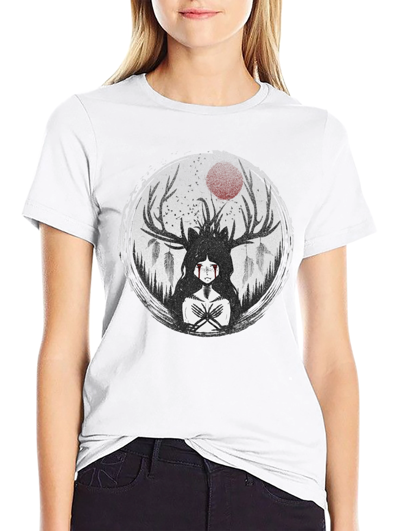 Creepy Forest Spirit T-Shirt