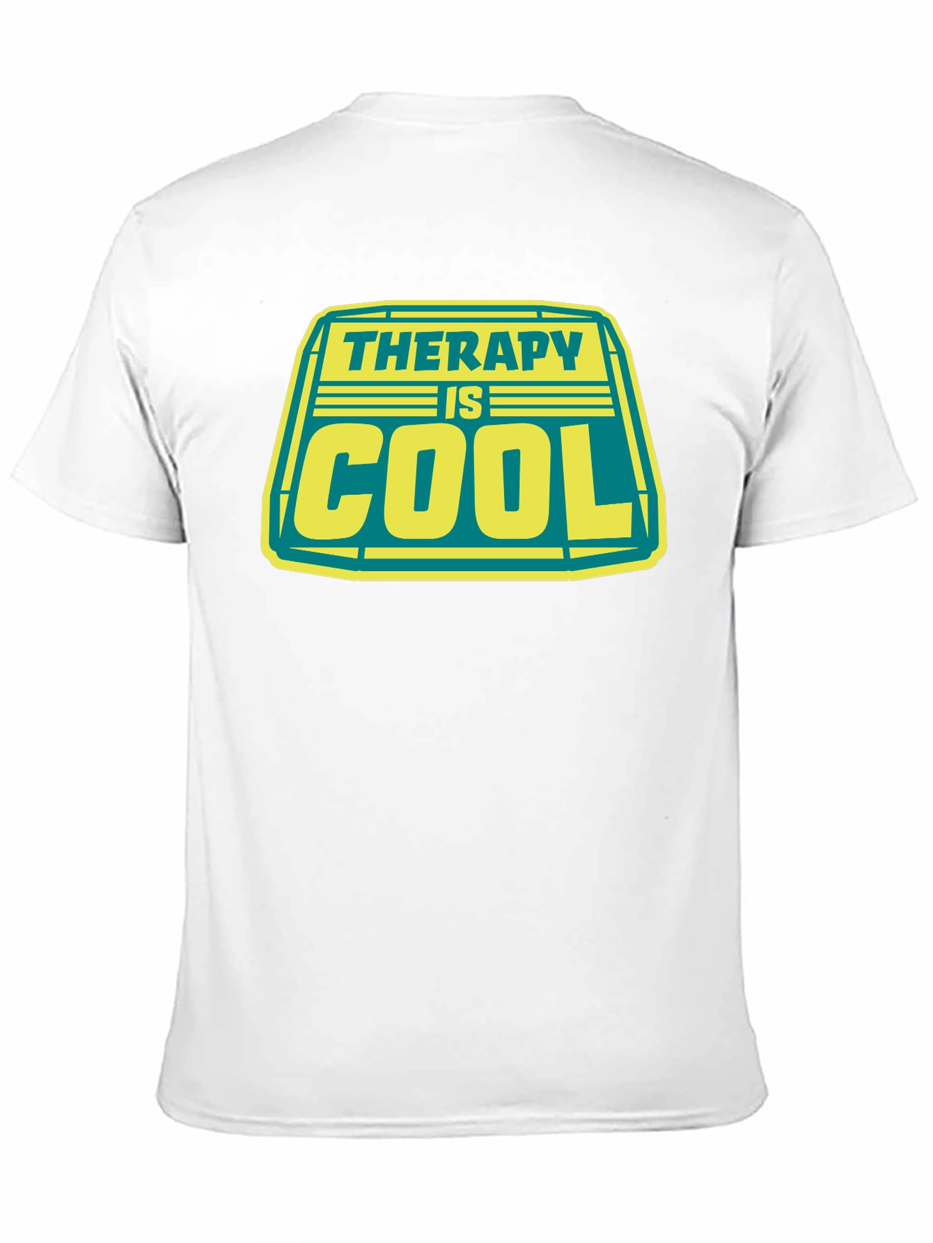 Therapy is Cool Graphic Tee - Black