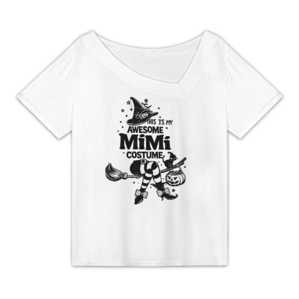 Awesome Mimi Costume Halloween Shirt – Funny Witch Grandma Graphic Tee for Fall Parties & Spooky Season(z353)