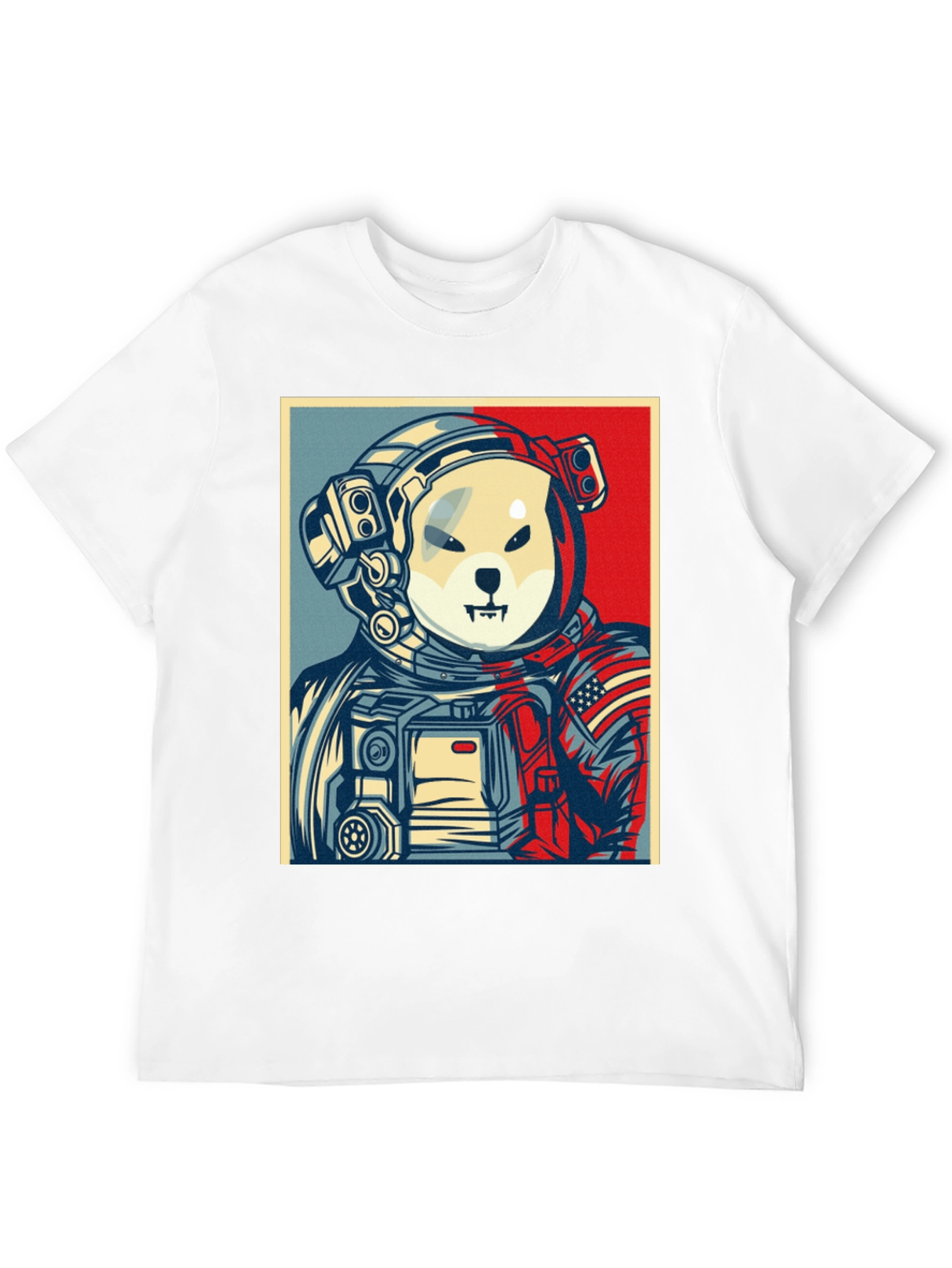 Dogecoin Astronaut Black T-Shirt - Meme to the Moon!