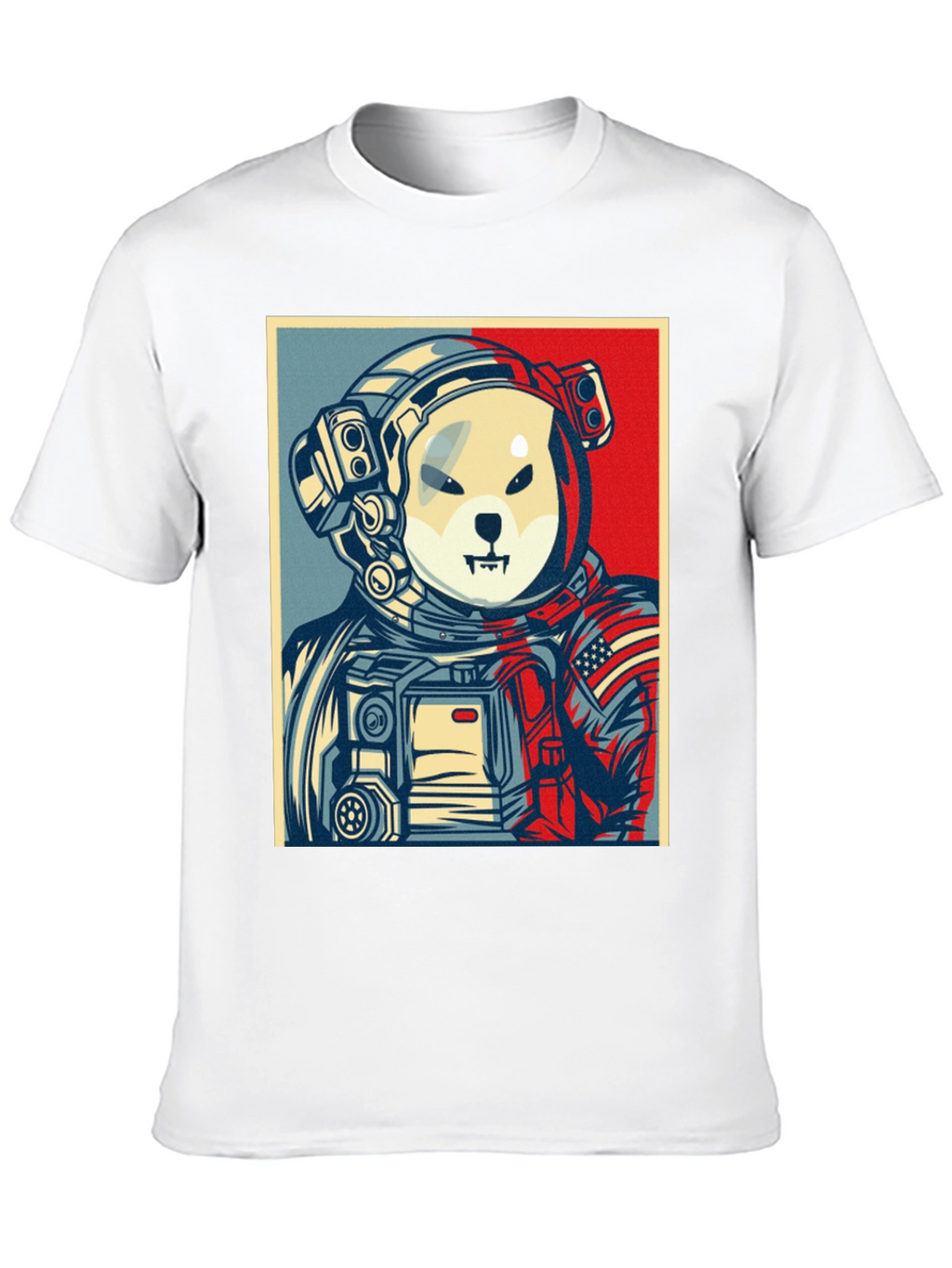 Dogecoin Astronaut Black T-Shirt - Meme to the Moon!