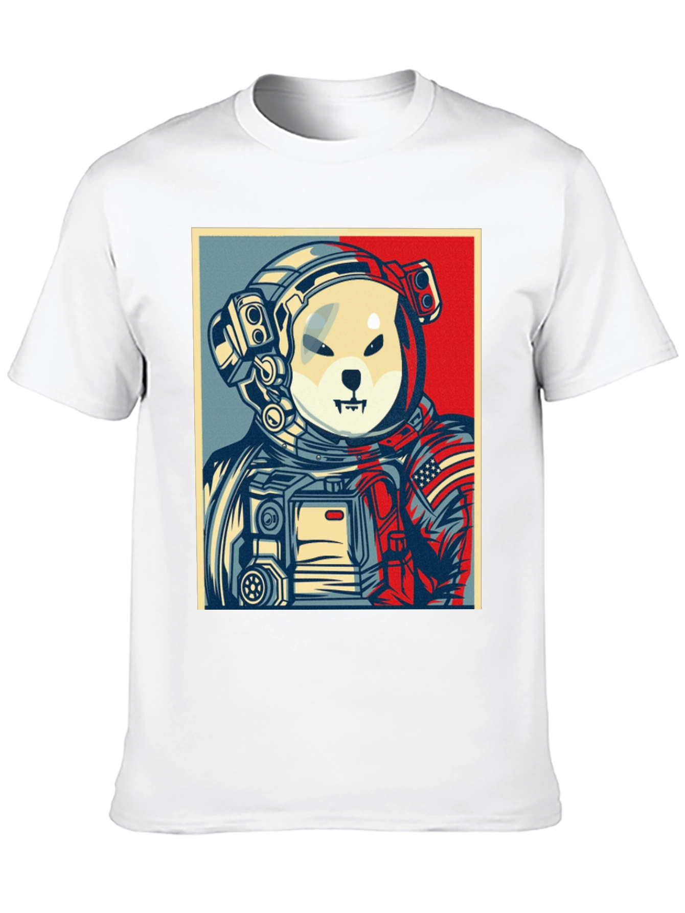 Dogecoin Astronaut Black T-Shirt - Meme to the Moon!