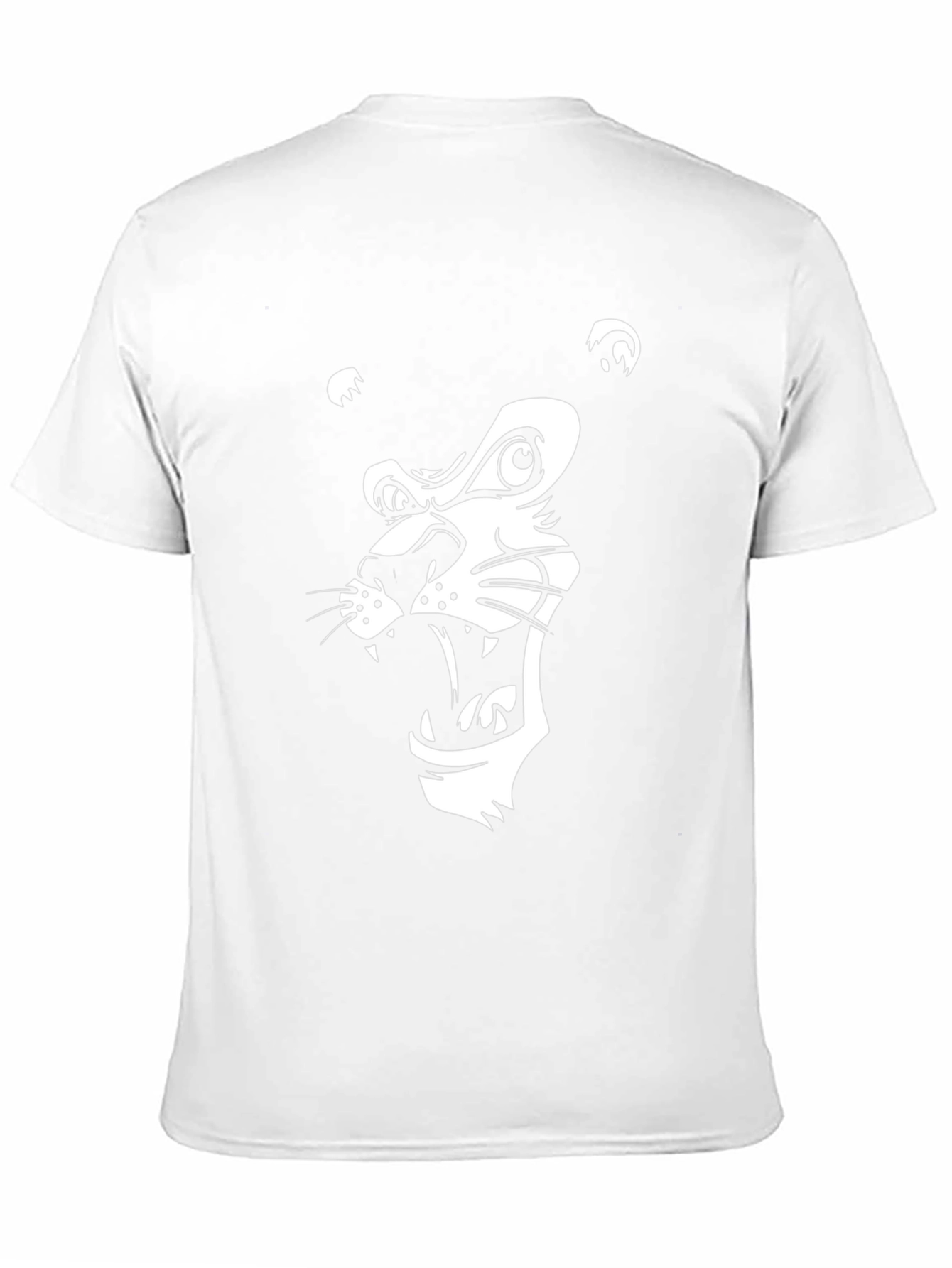 Black Lion Graphic Tee - Fierce Style
