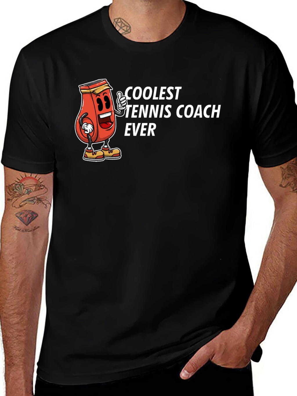 Coolest Tennis Coach Ever Tee