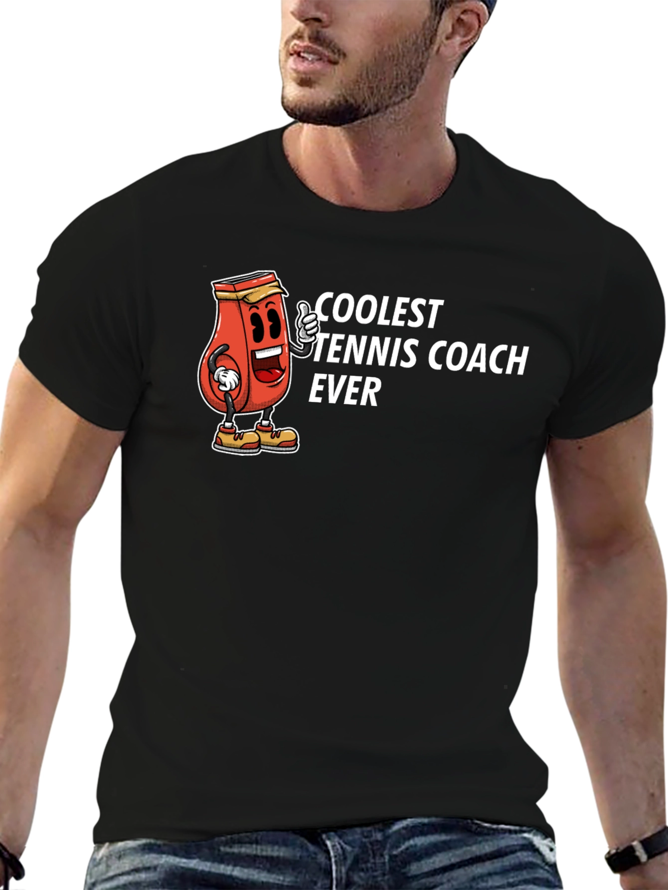 Coolest Tennis Coach Ever Tee