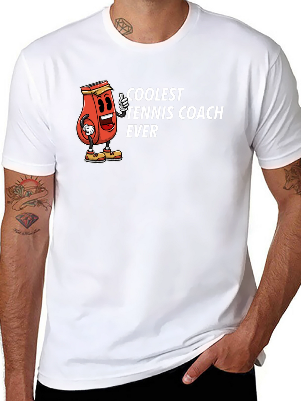 Coolest Tennis Coach Ever Tee