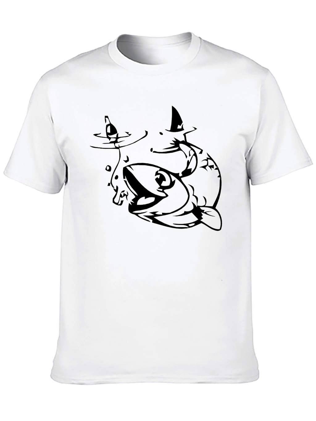 Fishing T-Shirt - Bass Catching Bait