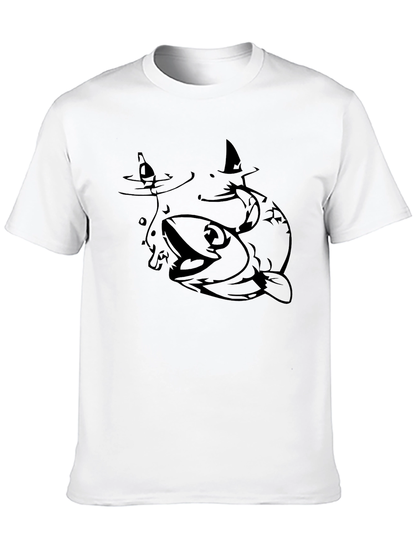 Fishing T-Shirt - Bass Catching Bait
